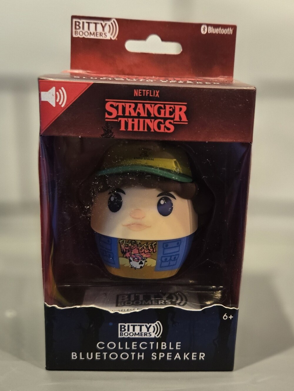 Stranger Things Bitty Boomers Collectible Bluetooth Speaker - Yellow/Green/Blue